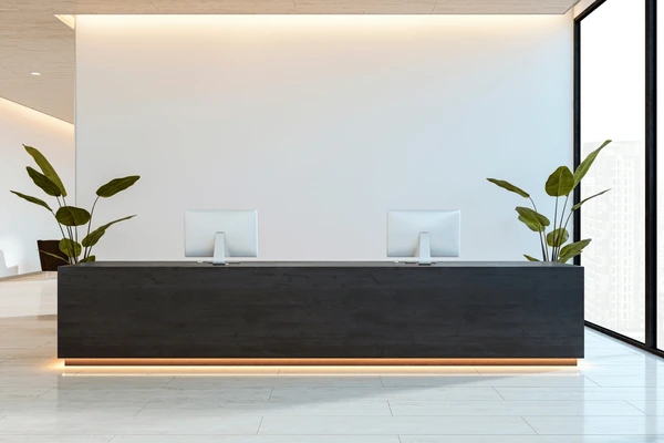 Bureau de travail moderne